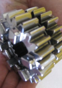 Honda XR-70 transmission gear after REM-ISF™ polishing process