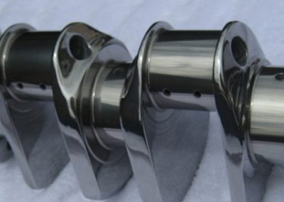 Cosworth DFV 3.0 Liter F-1 Crankshaft, after cryogenic and REM-ISF™ process