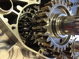 Honda XR-70 transmission gear after REM-ISF™ polishing process