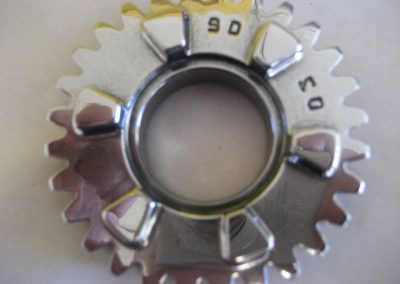 Honda XR-70 transmission gear after REM-ISF™ polishing process